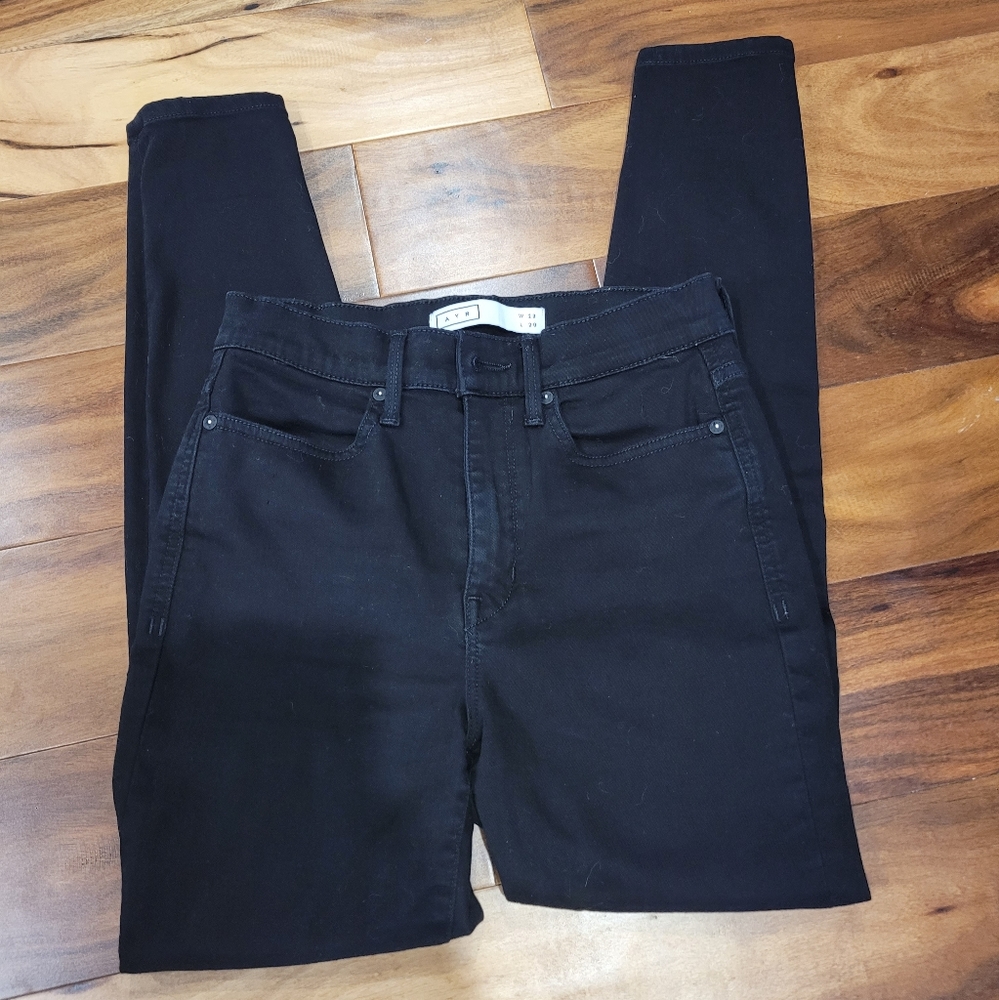 AYR High-Rise Skinny in Jet Black - Picture 10 of 16